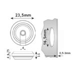 ΤΑΠΕΣ ΣΤΕΓΑΝΟΠΟΙΗΣΗΣ QUICKSEAL M16 IP67 - Image 2