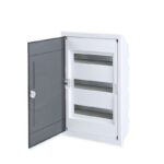 ΧΩΝΕΥΤΗ ΔΙΑΦΑΝΗ ΠΛΑΣΤΙΚΗ ΠΟΡΤΑ ΚΑΙ ΠΛΑΣΤΙΚΟ ΠΛΑΙΣΙΟ U36A 36 ΘΕΣΕΩΝ 3 ΣΕΙΡΩΝ IP40