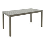 Τραπεζαρία Kliton-Azelie pakoworld σετ 7τεμ σε σαμπανιζέ απόχρωση 150x80x74εκ - Image 5