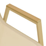 Πολυθρόνα Azelie pakoworld στοιβαζόμενη αλουμίνιο σε cappuccino- textilene σε μπεζ απόχρωση 56x75x88εκ - Image 8