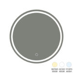 Καθρέπτης Deliza pakoworld led Φ70x2.5εκ