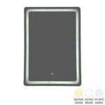 Καθρέπτης Derbo pakoworld led 60x2.5x80εκ