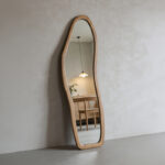 Καθρέπτης Quene pakoworld mdf σε φυσική απόχρωση 50x1.5x150εκ - Image 2