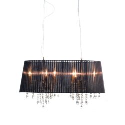 NETTO ΦΩΤΙΣΤΙΚΟ ΚΡΕΜΑΣΤΟ ΜΑΥΡΟ ΜΕΤΑΛΛΙΚΟ ΣΥΜΒΑΤΙΚΟ 6ΧΕ14 IP20 800Χ1200mm