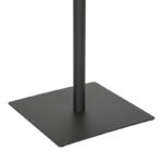 Τραπέζι Nerobian pakoworld mdf σε καρυδί απόχρωση 70x70x75εκ - Image 6