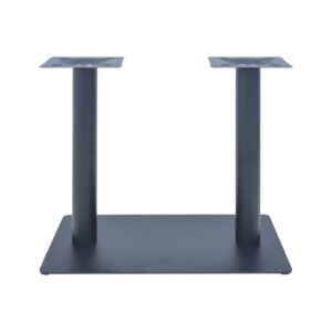 Βάση τραπεζιού Givosa pakoworld μεταλλική σε μαύρη απόχρωση 70x40x72εκ