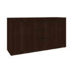 Μπουφές Doha pakoworld σε wenge απόχρωση 150x45x80.5εκ - Image 2