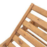 Ξαπλώστρα Zalka pakoworld L1 σε καρυδί απόχρωση 66x197x28εκ - Image 6