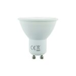 LED SMD ΜΠΛΕ 3W 230V AC 230LM 30000HRS 38° 1xGU10