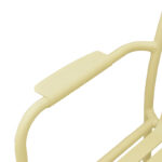 Πολυθρόνα Vista pakoworld στοιβαζόμενη αλουμίνιο σε μπεζ απόχρωση 62x60x84εκ - Image 8