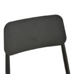 Καρέκλα Giardino pakoworld στοιβαζόμενη αλουμίνιο σε μαύρη -pe rattan σε φυσική απόχρωση 45x56x82εκ - Image 7