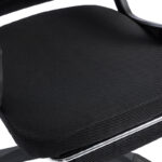 Καρέκλα γραφείου διευθυντή με υποπόδιο Meton pakoworld mesh χρώμα μαύρο 48x60x118-128εκ - Image 11