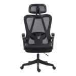 Καρέκλα γραφείου διευθυντή Exeter pakoworld mesh χρώμα μαύρο 50x58x119-129εκ - Image 7