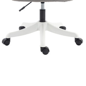 Καρέκλα γραφείου διευθυντή Exeter pakoworld λευκή - mesh γκρι 50x58x119-129εκ - Image 12