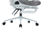 Καρέκλα γραφείου διευθυντη Vigo pakoworld λευκό- mesh γκρι 52x70x118-124εκ - Image 9