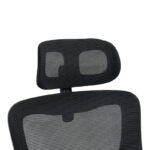 Καρέκλα γραφείου διευθυντή Mainz pakoworld mesh χρώμα μαύρο 50x60x112-122εκ - Image 7