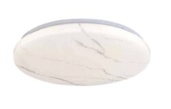 InLight Πλαφονιέρα οροφής LED 18W 4cct από λευκό ακρυλικό D:30cm (42050-C-Λευκό)
