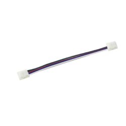 ΕΝΔΙΑΜΕΣΟΣ ΣΥΝΔΕΣΜΟΣ ΜΕ ΚΑΛΩΔΙΟ LED SMD ΛΩΡΙΔΑ ΓΙΑ 12mm RGBW LED ΛΩΡΙΔΑ