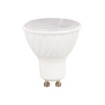 LED SMD DIM 7W 3000K 230V AC 530LM RA80 30000HRS 105° 1xGU10
