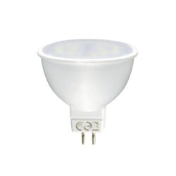 LED SMD 7W 6000K 12V AC/DC 555LM RA80 30000HRS 120° 1xMR16