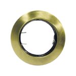 ΣΠΟΤ ΧΩΝΕΥΤΟ ΣΤΡΟΓΓΥΛΟ ΜΠΡΟΝΖΕ ΣΥΜΒΑΤΙΚΟ 1xGU10 IP20 Φ75mm