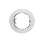 ΣΠΟΤ ΧΩΝΕΥΤΟ ΣΤΡΟΓΓΥΛΟ ΛΕΥΚΟ ΣΥΜΒΑΤΙΚΟ 1xGU10 IP20 Φ75mm