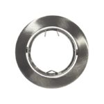 ΣΠΟΤ ΧΩΝΕΥΤΟ ΚΙΝΗΤΟ ΣΤΡΟΓΓΥΛΟ ΝΙΚΕΛ ΜΑΤ ΣΥΜΒΑΤΙΚΟ 1xGU10 IP20 Φ81mm