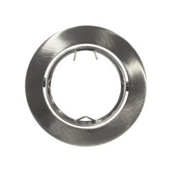 ΣΠΟΤ ΧΩΝΕΥΤΟ ΚΙΝΗΤΟ ΣΤΡΟΓΓΥΛΟ ΝΙΚΕΛ ΜΑΤ ΣΥΜΒΑΤΙΚΟ 1xGU10 IP20 Φ81mm