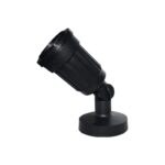 PAR38 - ΣΠΟΤ ΤΟΙΧΟΥ PC ΜΑΥΡΟ ΣΥΜΒΑΤΙΚΟ 1xΕ27 IP54 80x100x220mm