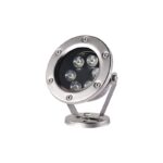 LED ΦΩΤΙΣΤΙΚΟ 12V AC/DC 6W SS304 IP68 400LM 60° Ra80 30.000HRS ΜΠΛΕ