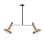 NETTO ΦΩΤΙΣΤΙΚΟ ΚΡΕΜΑΣΤΟ ΣΑΤΙΝΕ ΟΡΕΙΧΑΛΚΙΝΟ ΜΕΤΑΛΛΙΚΟ ΣΥΜΒΑΤΙΚΟ 2ΧΕ27 IP20 694Χ640mm