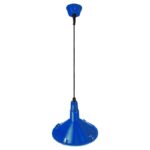 ΔΙΑΚΟΣΜΗΤΙΚΗ ΚΑΜΠΑΝΑ ΚΡΕΜΑΣΤΗ ΑΛΟΥΜΙΝΙΟ ΜΠΛΕ ΣΥΜΒΑΤΙΚΟ 1xΕ17 IP20 Φ310x1620mm