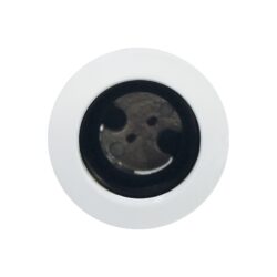 ΣΠΟΤ ΧΩΝΕΥΤΟ ΣΤΡΟΓΓΥΛΟ ΑΛΟΥΜΙΝΙΟ ΛΕΥΚΟ ΣΥΜΒΑΤΙΚΟ 1xG4 IP20 Φ36x35.8mm