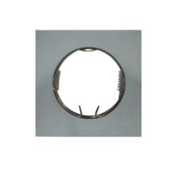 ΣΠΟΤ ΧΩΝΕΥΤΟ ΤΕΤΡΑΓΩΝΟ ΑΛΟΥΜΙΝΙΟ ΜΕΤΑΛΛΙΚΟ ΓΚΡΙ ΣΥΜΒΑΤΙΚΟ 1xG4 IP20 Φ55mm