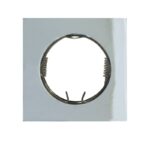 ΣΠΟΤ ΧΩΝΕΥΤΟ ΤΕΤΡΑΓΩΝΟ ΑΛΟΥΜΙΝΙΟ ΝΙΚΕΛ ΣΥΜΒΑΤΙΚΟ 1xGU10 IP20 Φ75mm