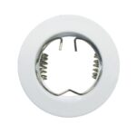 ΣΠΟΤ ΧΩΝΕΥΤΟ ΣΤΡΟΓΓΥΛΟ ΑΛΟΥΜΙΝΙΟ ΛΕΥΚΟ ΣΥΜΒΑΤΙΚΟ 1xG4 IP20 Φ61.5mm
