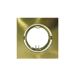 ΣΠΟΤ ΕΣΩΤΕΡΙΚΟΥ ΧΩΡΟΥ ΧΩΝΕΥΤΟ ΚΙΝΗΤΟ ΤΕΤΡΑΓΩΝΟ ΑΛΟΥΜΙΝΙΟ ΜΝΠΡΟΝΖΕ ΣΥΜΒΑΤΙΚΟ 1xGU10 IP20 Φ83mm