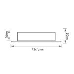 ΣΠΟΤ ΤΕΤΡ/ΝΟ 820 G4 ΜΕ ΓΥΑΛΙ ΜΠΡΟΝΖΕ - Image 4