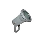 ΣΠΟΤ ΤΟΙΧΟΥ ΑΛΟΥΜΙΝΙΟ ΓΚΡΙ ΣΥΜΒΑΤΙΚΟ 1XGU10 IP65 Φ95x170mm