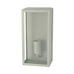 CELIA - ΦΑΝΑΡΙ ΑΠΛΙΚΑ ΚΗΠΟΥ ΕΠΙΤΟΙΧΟ ΑΤΣΑΛΙΝΟ ΓΚΡΙ ΣΥΜΒΑΤΙΚΟ 1XE27 IP44 160x100x335mm