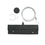 KIT ΕΓΚΑΤΑΣΤΑΣΗΣ ΓΙΑ COSMO20*B & COSMO40*B ΜΑΥΡΟΣ ΜΑΤ ΜΑΓΝΗΤΙΚΟΣ ΑΝΤΑΠΤΟΡΑΣ & 2M AΤΣΑΛΙΝΗ NTIZA ME ΚΛΙΠ