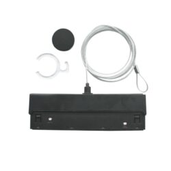 KIT ΕΓΚΑΤΑΣΤΑΣΗΣ ΓΙΑ COSMO20*B & COSMO40*B ΜΑΥΡΟΣ ΜΑΤ ΜΑΓΝΗΤΙΚΟΣ ΑΝΤΑΠΤΟΡΑΣ & 2M AΤΣΑΛΙΝΗ NTIZA ME ΚΛΙΠ