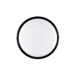 LED PC BLACK CEIL LUMINAIRE 230V AC IP65 20W 1750lm 4000K 110° Ra80
