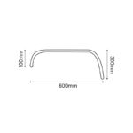 ΦΩΤΙΣΤΙΚΟ 2X120cm ΓΙΑ ΔΥΟ ΛΑΜΠΤΗΡΕΣ LED Τ8 230V - Image 2