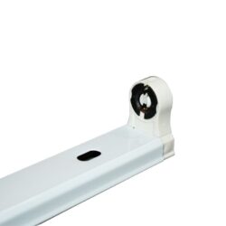 ΠΑΡΟΧΗ ΣΥΝΔΕΣΗΣ ΓΙΑ ΛΑΜΠΤΗΡΑ LED 1xT8 ΑΝΟΞΕΙΔΩΤΟ ΑΤΣΑΛΙ IP20 600x34x15mm