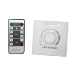 LED ΕΠΙΤΟΙΧΟ TRIAC DIMMER 220V AC 200W & RF REMOTE