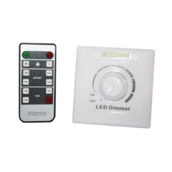LED ΕΠΙΤΟΙΧΟ TRIAC DIMMER 220V AC 200W & RF REMOTE