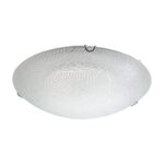 FORCE-ΦΩΤΙΣΤΙΚΟ ΕΠΙΤΟΙΧΟ ΛΕΥΚΟ ΚΡΥΣΤΑΛΙΝΟ ΣΥΜΒΑΤΙΚΟ 2ΧΕ27 IP20 Φ30ΧΗ10CΜ