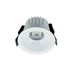 LED ΧΩΝΕΥΤΟ ΦΩΤΙΣΤΙΚΟ ΛΕΥΚΟ 230V AC 20W 3000K 2200LM 40° IP44 Ra80 Φ107x70mm 5YRS