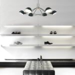 NETTO ΦΩΤΙΣΤΙΚΟ ΚΡΕΜΑΣΤΟ ΜΑΥΡΟ ΜΕΤΑΛΛΙΚΟ ΣΥΜΒΑΤΙΚΟ 6ΧΕ14 IP20 Φ1000Χ1000mm - Image 2